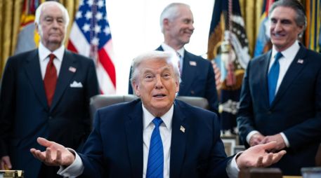 Trump y su Gobierno han asegurado que están dispuestos al diálogo con Cuba. EFE/EPA/ Francis Chung / Pool