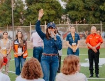 Veronica Delgadillo destacó que estos espacios son fundamentales para hacer comunidad, promover el deporte y ofrecer alternativas positivas para niñas, niños y jóvenes. ESPECIAL / AYUNTAMIENTO DE GUADALAJARA