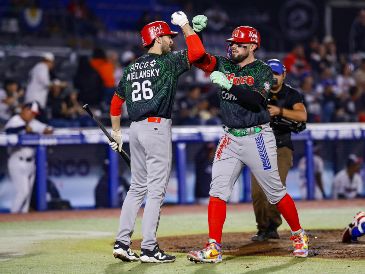 El encuentro se definió en las primeras tres entradas gracias a los batazos tan oportunos de los peloteros del conjunto que en esta ocasión fungió como visitante. CORTESÍA.