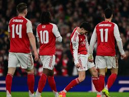 El Arsenal se enfila al primer trofeo de una temporada que puede resultar épica. AFP/B. Stansall