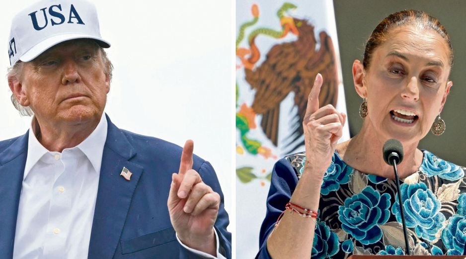 Sheinbaum reiteró que el tema del envío de petróleo de nuestro país a Cuba no se tocó en su charla con Trump, aunque sí en una llamada entre el canciller De la Fuente y el Secretario de Estado de EU, Marco Rubio. AFP