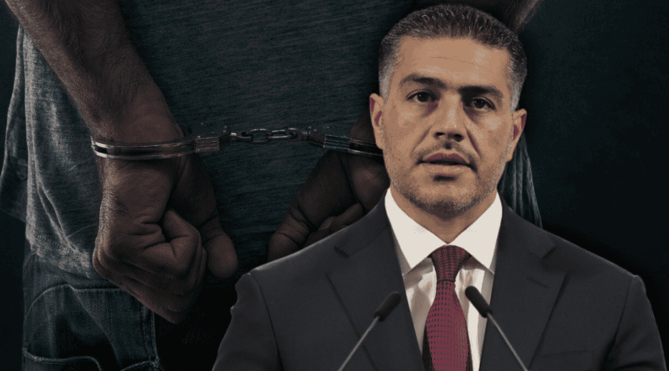 Omar García Harfuch informó la detención de uno de los presuntos implicados en el ataque. EFE/J. Méndez ESPECIAL/Canva