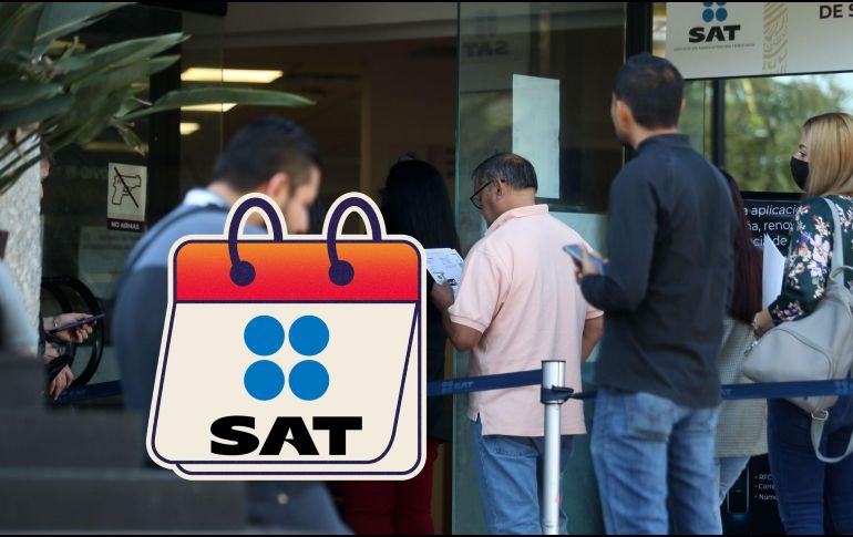 El SAT publicó desde sus redes sociales que en México se cuenta con una disponibilidad alta en el 95 % de sus oficinas. EL INFORMADOR / ARCHIVO
