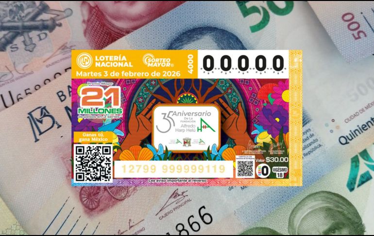 El Sorteo Mayor 4000 se realiza este martes a las 20:00 horas y podrás saber si ganaste el premio mayor en EL INFORMADOR. UNSPLASH.