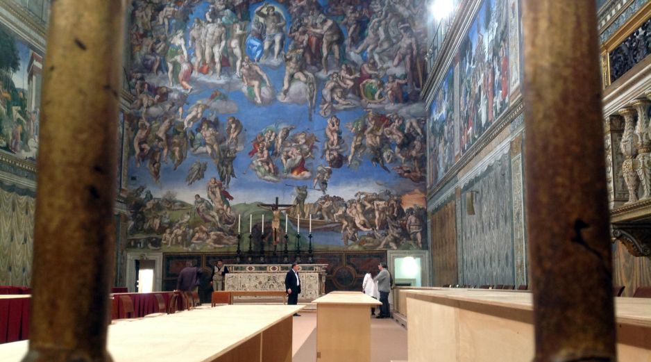 Miguel Ángel pintó el fresco de 