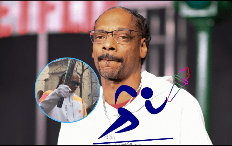 Con un estilo bastante desenfadado, Snoop Dogg aparece caminando por calles italianas, acompañado por los medios y organizadores de los Juegos Olímpicos de Invierno 2026. AFP / ARCHIVO / X / @Olympics