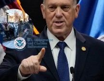 El zar fronterizo estadounidense Tom Homan en conferencia de prensa en Minneapolis el 29 de enero de 2026.  AP / ARCHIVO