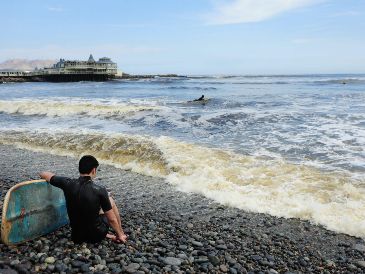 La costa de Perú puede sufrir entre marzo y octubre próximo la presencia del fenómeno climático "El Niño Costero". EFE / ARCHIVO