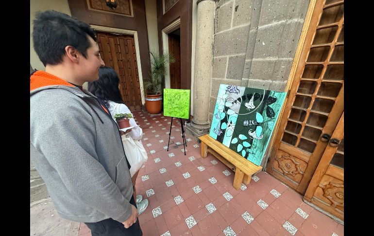 PocaSangre explicó que la muestra propone un hilo conductor que permite transitar por esos momentos. EL INFORMADOR / H. Navarro