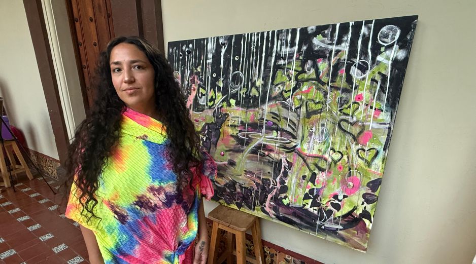 PocaSangre explicó que la muestra propone un hilo conductor que permite transitar por esos momentos. EL INFORMADOR / H. Navarro