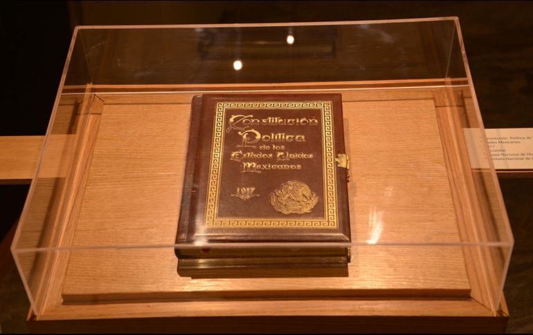 Durante el gobierno de Venustiano Carranza se promulgó la actual Constitución Política de los Estados Unidos Mexicanos. ESPECIAL/ INAH