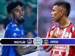 Mazatlán recibe a Chivas en el Estadio El Encanto por la Jornada 5 del Clausura 2026. ESPECIAL / IMAGO7 y CANVA