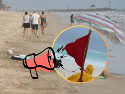 El personal de guardavidas de esta unidad informó que diversas playas de Puerto Vallarta se encuentran con acceso restringido al mar. EL INFORMADOR / NTX / ARCHIVO