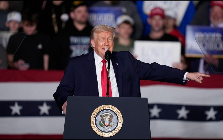 Trump afirmó que buscará sustituir el acuerdo New START por un tratado nuclear “modernizado” tras su expiración. EFE/ARCHIVO