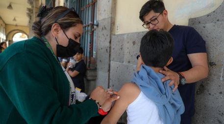 Para contener la propagación, la Secretaría de Salud de Jalisco ha reforzado la campaña de vacunación contra el sarampión. EL INFORMADOR/ A. NAVARRO.