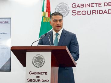 Omar García Harfuch. El secretario de Seguridad informó que la Operación Enjambre ha derivado en la detención de 67 servidores públicos. ESPECIAL