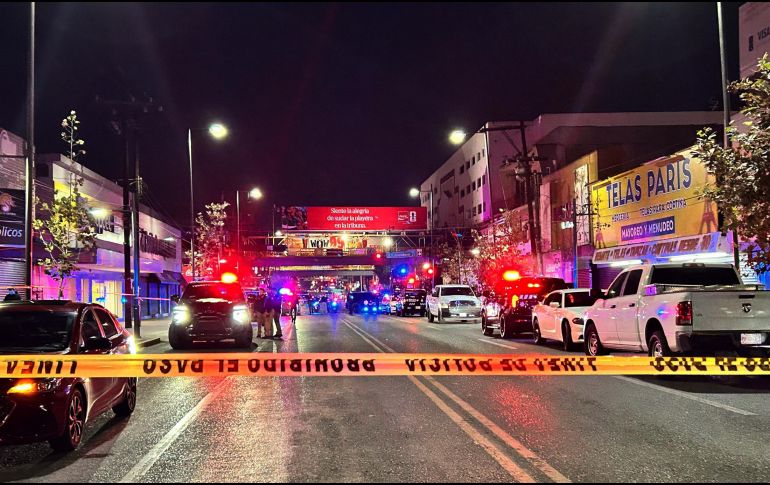 La zona en donde se registraron los sucesos es de alta incidencia delictiva y el año pasado se detuvieron en ella a 800 personas por delitos. EFE/Municipio de Monterrey