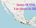 Sismos en México | EN VIVO | 6 de febrero de 2026. ESPECIAL / SSN