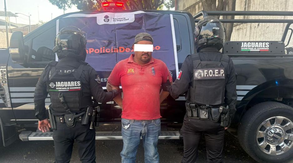 El sujeto fue puesto a disposición de un agente del Ministerio Público, para su traslado ante un juez de control. ESPECIAL