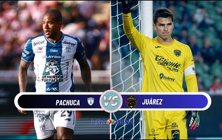 Pachuca enfrenta a Juárez en la Jornada 5 del Clausura 2026 en el Estadio Hidalgo. ESPECIAL / IMAGO7 y CANVA
