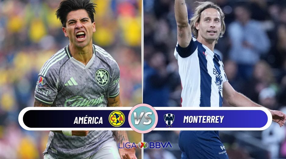 El duelo América vs Monterrey adquiere relevancia por tratarse de dos planteles diseñados para competir en instancias finales, por lo que el resultado puede marcar tendencias en el desarrollo inmediato del torneo. ESPECIAL / IMAGO7 y CANVA