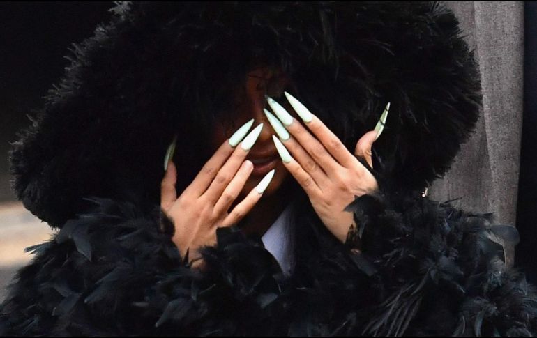 El sondeo se realizó entre más de 3 mil seguidores del fútbol americano en Estados Unidos, Cardi B fue la elegida. AFP/ARCHIVO