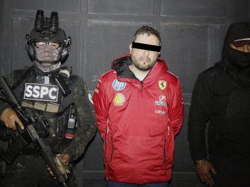 La Fiscalía General de la República (FGR) le imputara delitos de extorsión y secuestro agravado.  EFE/ Secretaria Seguridad y Protección Ciudadana de México