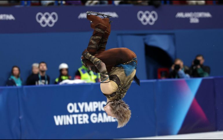 El pasado viernes 6 de febrero, en Milano-Cortina 2026 los ojos estuvieron puestos en la estrella estadounidense Ilia Malinin en su participación en patinaje artístico.  EFE / ARCHIVO