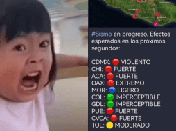 Algunos internautas tomaron con humor el sismo e hicieron del momento una anécdota más de la vida sísmica en México. SASSLA / CANVA