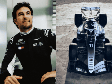 "Les presento mi @Cadillac_F1. Orgulloso de representar a toda América, orgulloso de ser latino", pubicó Checo Pérez en sus redes. X / @SChecoPerez 