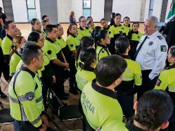 Jorge Arizpe, comisario Vial, destacó la disposición de su personal. ESPECIAL