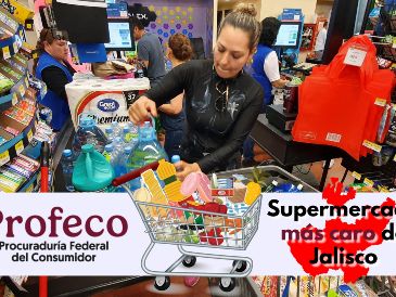 En este supermercado encuentras los precios más altos de todo el país para adquirir la Canasta Básica; se encuentra en Guadalajara. EL INFORMADOR / ARCHIVO
