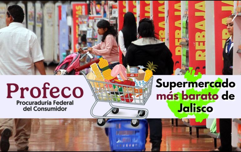 En este supermercado encuentras los precios más bajos de todo Jalisco para adquirir la Canasta Básica; se encuentra en Guadalajara. EL INFORMADOR / ARCHIVO