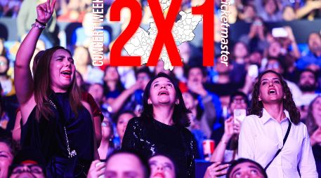 Todos estos conciertos en Guadalajara se encuentran al 2x1 en Ticketmaster por el Concert Week. EL INFORMADOR / ARCHIVO