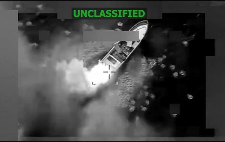 La presencia de navíos y aeronaves militares estadounidenses en aguas internacionales iniciaron en el Caribe. EFE/ X @southcom