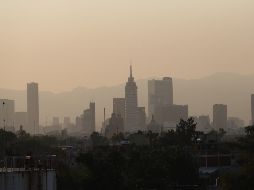 Esta mañana, la calidad del aire en el Valle de México era mala. EFE/M. Guzmán