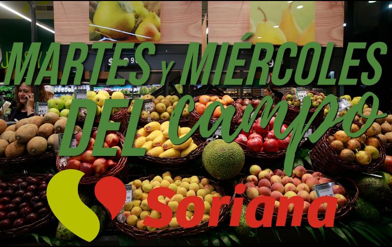 Estas son TODAS las ofertas de hoy y mañana en Soriana por el Martes y Miércoles del Campo. EL INFORMADOR / ARCHIVO