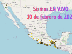 Sismos en México | EN VIVO | 10 de febrero de 2026. ESPECIAL / SSN