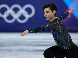 El mexicano Donovan Carrillo, en los Juegos Olímpicos de Milano-Cortina 2026. AFP / W. Zhao