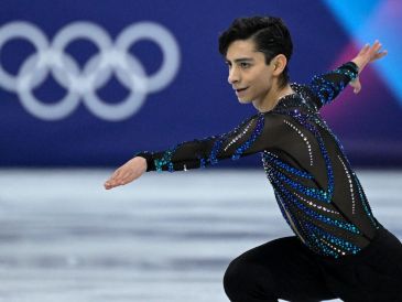 El mexicano Donovan Carrillo, en los Juegos Olímpicos de Milano-Cortina 2026. AFP / W. Zhao