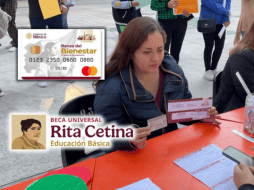 Niñas y niños que se encuentren inscritos en una primaria pública, sin importar su grado, comenzarán a recibir un apoyo económico por la Beca Rita Cetina. ESPECIAL/Programas para el Bienestar