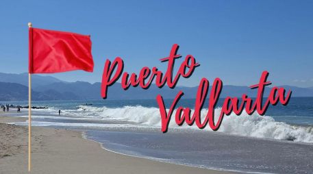 Así se encuentran las playas de Puerto Vallarta este martes 10 de febrero de 2026. ESPECIAL / FACEBOOK Protección Civil y Bomberos Puerto Vallarta