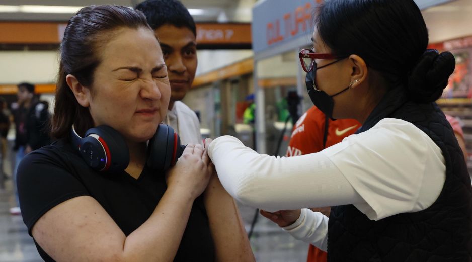 De acuerdo con la Secretaría de Salud, el grupo poblacional más afectado por los contagios de sarampión son los menores de uno a cuatro años. EFE/S. Gutiérrez