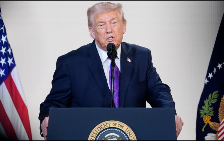 Irán condiciona la reducción del enriquecimiento de uranio a la retirada de las sanciones, mientras que Trump exige que Irán renuncie totalmente al enriquecimiento. EFE/A. Schwartz