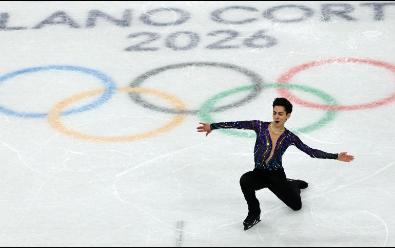 Entre ovaciones y confianza, Donovan Carrillo volvió a meterse a una Final Olímpica de patinaje artístico. EFE/ N. HALL.