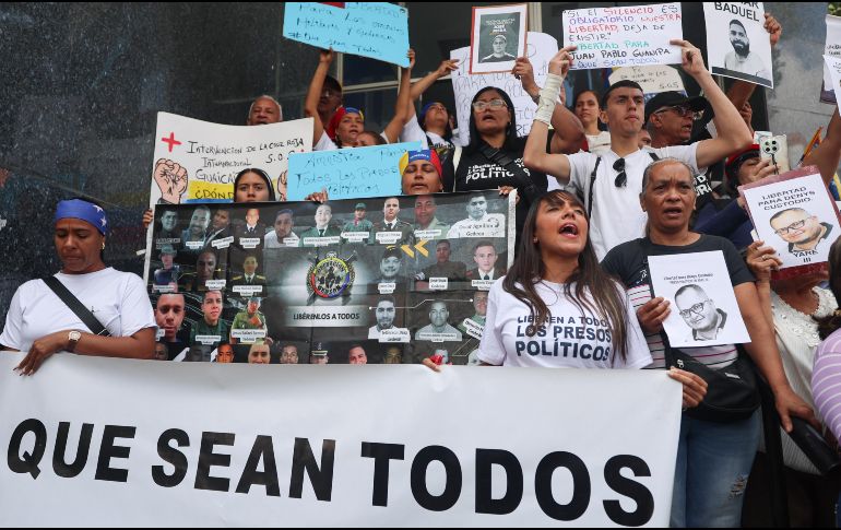 Esta semana se prevé que el Parlamento apruebe una ley de amnistía, la cual fue impulsada por la presidenta Delcy Rodríguez. EFE/M. Gutiérrez