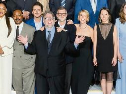 Guillermo del Toro fue una de las figuras destacadas durante el Almuerzo de los nominados al Oscar. ESPECIAL