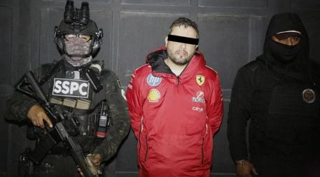 A Diego Rivera y dos cómplices también se les ratificó la prisión preventiva oficiosa; enfrentarán su proceso en la cárcel. EFE/ Secretaria Seguridad y Protección Ciudadana de México