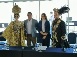 Presentación del Carnaval Internacional de Mazatlán 2026 en Guadalajara. ESPECIAL/X. MARTÍNEZ.
