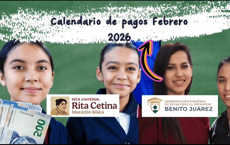 En este mes de febrero 2026 se dará a conocer el calendario oficial de pagos de la Beca Rita Cetina y Benito Juárez. EL INFORMADOR / ARCHIVO